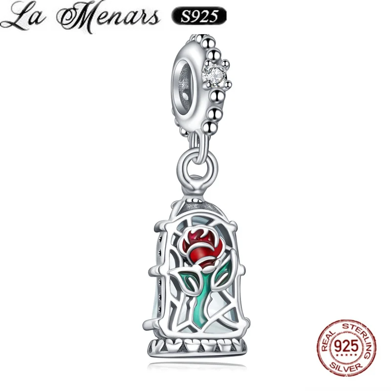 La Menars Flower Charms for Bracelets 925 Sterling Silver Pendant Festive Gifts Women's Bracelet Diy Jewelry
La Menars Flower Charms for Bracelets 925 Sterling Silver Pendant Festive Gifts Women's Bracelet Diy Jewelry