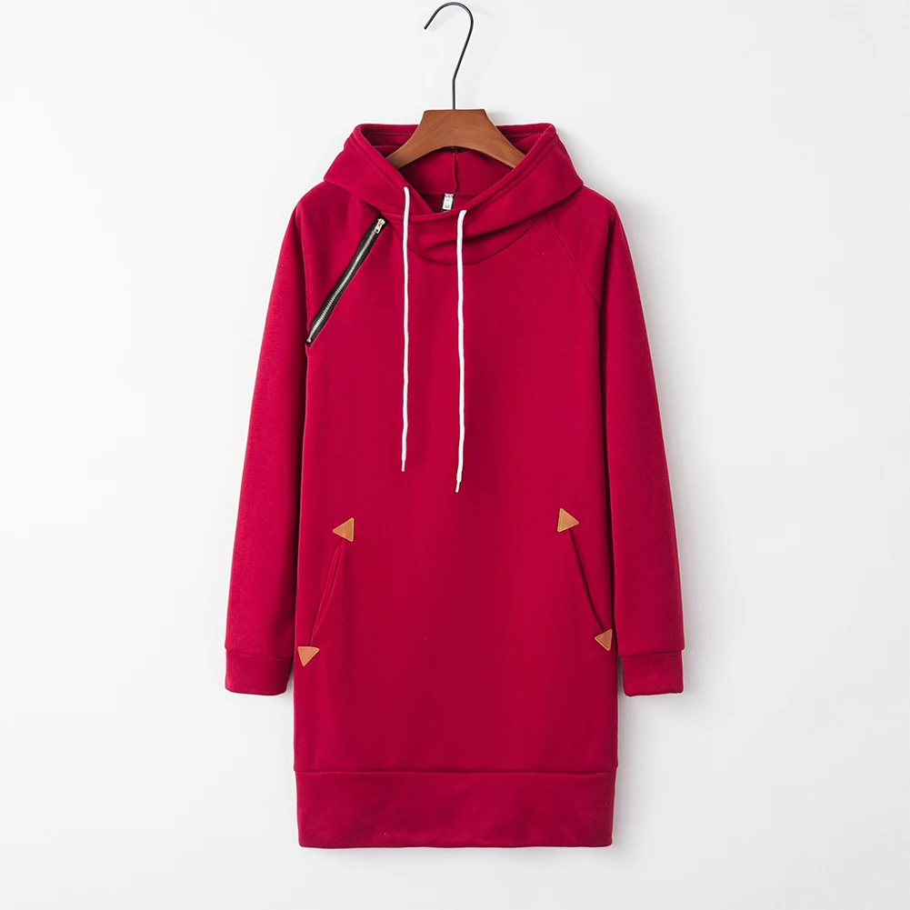 Stylish Women's Hooded Bodycon Dress Loose Pullover Sweatshirt with Hoodie Perfect for Autumn and Spring Seasons
Stylish Women's Hooded Bodycon Dress Loose Pullover Sweatshirt with Hoodie Perfect for Autumn and Spring Seasons