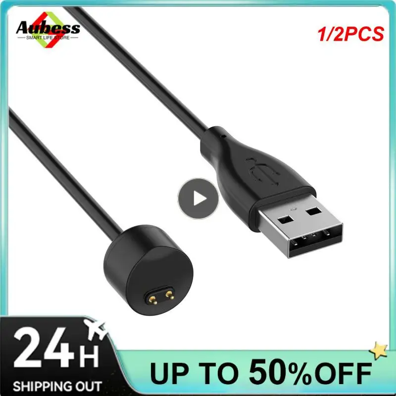 1/2PCS Magnetic Chargers For Mi Band 6 5 USB Charging Cable For MiBand 5/6 Pure Copper Core Power Cord Smartband Charger
1/2PCS Magnetic Chargers For Mi Band 6 5 USB Charging Cable For MiBand 5/6 Pure Copper Core Power Cord Smartband Charger