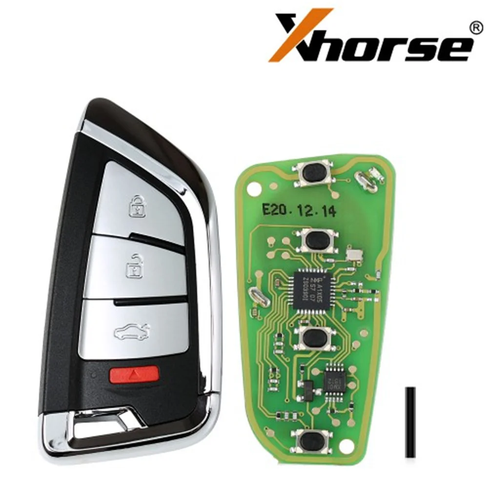 Keychannel 5pcs Xhorse Smart Remote XSKF20EN Universal Car Key Fob Vehicle Keyless for VVDI2 Key Tool Plus Mini Key Tool
Keychannel 5pcs Xhorse Smart Remote XSKF20EN Universal Car Key Fob Vehicle Keyless for VVDI2 Key Tool Plus Mini Key Tool