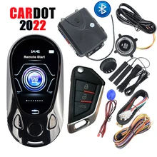 CARDOT BT Digital Key App Smart Phone LCD Key Car Alarm Remote Control PKE Car Keyless Entry Engine Start Alarm System
CARDOT BT Digital Key App Smart Phone LCD Key Car Alarm Remote Control PKE Car Keyless Entry Engine Start Alarm System