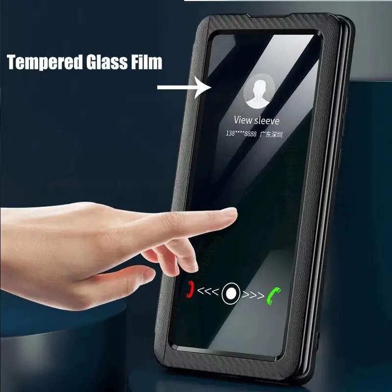 Fundas For Honor Play 6T Pro Tempered Glass Film View Windows Flip Case For Honor V40 Lite V30 Pro Leather Book Stand Cover Capa
Fundas For Honor Play 6T Pro Tempered Glass Film View Windows Flip Case For Honor V40 Lite V30 Pro Leather Book Stand Cover Capa