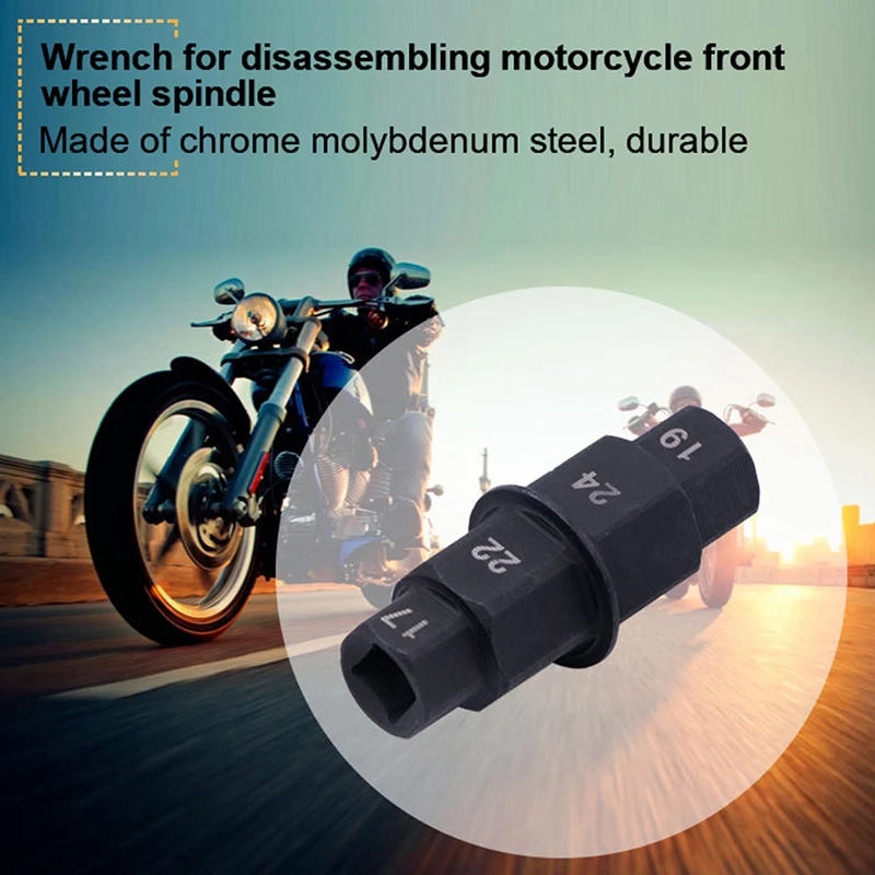 Motorcycle Front Rear Wheel Axle Hex Spindle Driver Removal Tool Motorcycle Axle Tool Professional Disassembly Wrench Maintenanc
Motorcycle Front Rear Wheel Axle Hex Spindle Driver Removal Tool Motorcycle Axle Tool Professional Disassembly Wrench Maintenanc