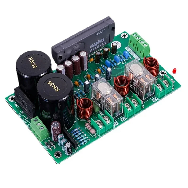 HIFI Thick Film STK433-270 60Wx3 Audio Amplifier Module AC Dual 28V-35V 1 Pieces
HIFI Thick Film STK433-270 60Wx3 Audio Amplifier Module AC Dual 28V-35V 1 Pieces