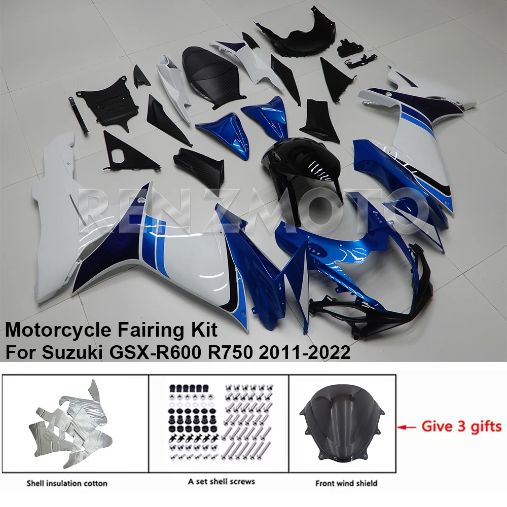 For Suzuki GSX-R600 R750 2011-2022 Motorcycle Set Body Kit Fairing ABS Plastic Guard Plate Accessories Shell S0611-102a
For Suzuki GSX-R600 R750 2011-2022 Motorcycle Set Body Kit Fairing ABS Plastic Guard Plate Accessories Shell S0611-102a