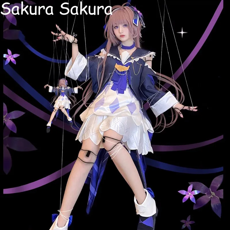 Herta Cosplay Game Honkai Star Rail Cosplay Costume Halloween Party Role Play Outfit New Anime Suit Elegant Lovely Dress Uniform
Herta Cosplay Game Honkai Star Rail Cosplay Costume Halloween Party Role Play Outfit New Anime Suit Elegant Lovely Dress Uniform