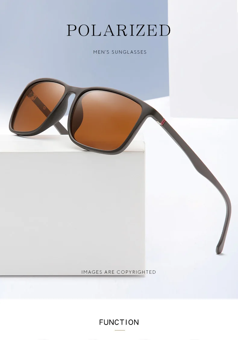 Kwadratowe spolaryzowane okulary mężczyźni Anti Glare Minus Tea Lens 9 S51dbb2d2d0be42ce9f10da75a1ed7388y