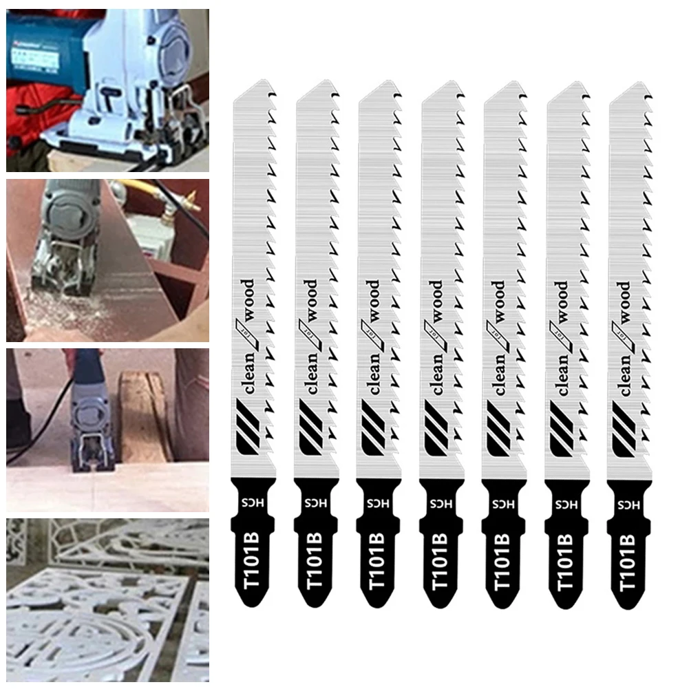 5pcs/set T101B 100mm Durable High-carbon Steel Reciprocating Saw Blades Straight Cutting Jig Saw For Woodworking Plastic PVC
5pcs/set T101B 100mm Durable High-carbon Steel Reciprocating Saw Blades Straight Cutting Jig Saw For Woodworking Plastic PVC
