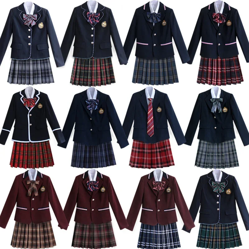 Womens Korea British Japan School Uniform Outfits Girls Anime Cosplay Costume Dress Clothes Set 5PCS
Womens Korea British Japan School Uniform Outfits Girls Anime Cosplay Costume Dress Clothes Set 5PCS