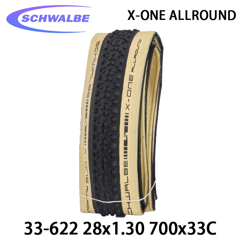 

SCHWALBE X-ONE ALLROUND 28" Inch 33-622 28x1.30 MTB Bike BMX Off-Road Bicycle Tubeless Classic Skin Folding Tires Cycling Parts