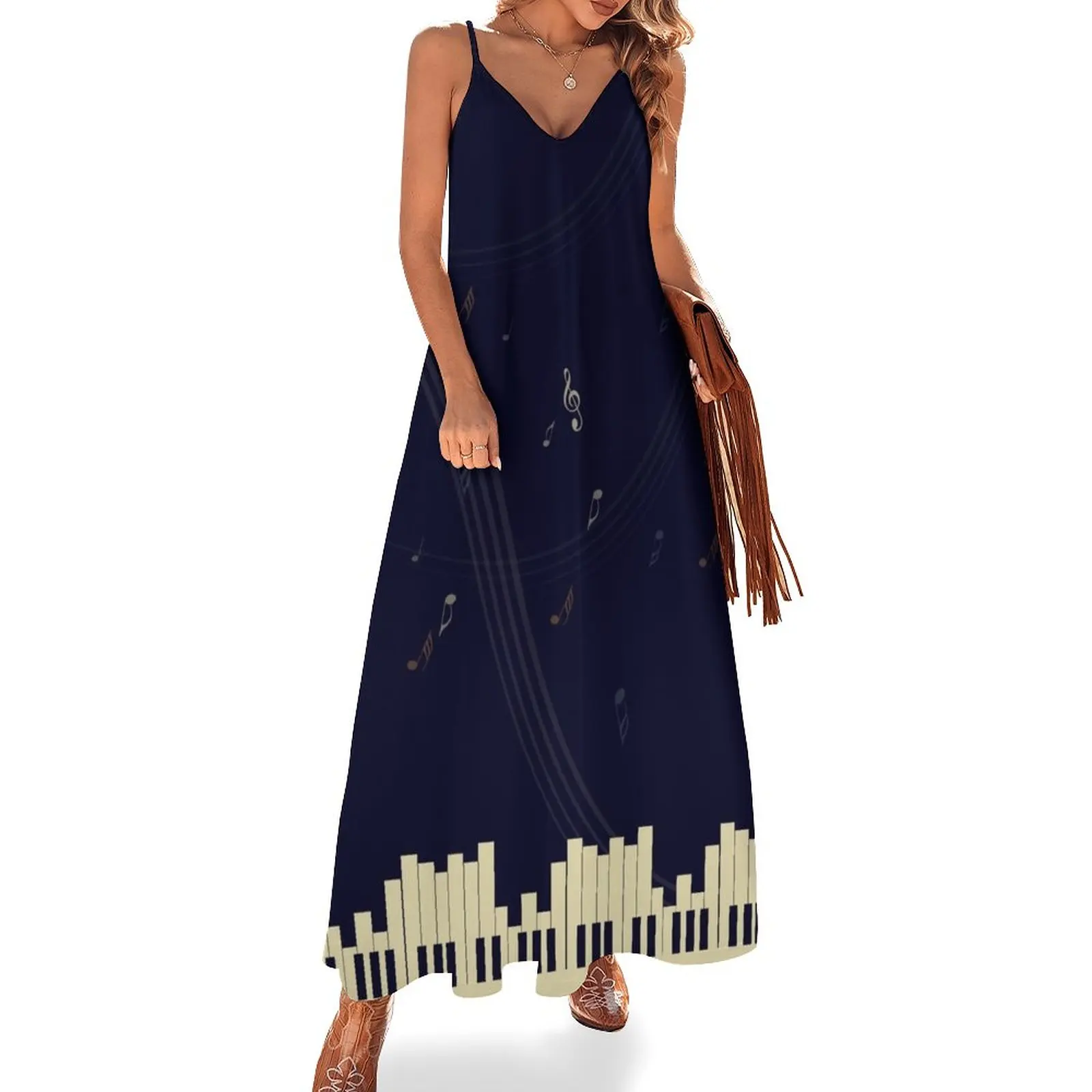 Piano Jazz Festival Concert singer Marine Beige Sleeveless Dress elegant party dress for women 2024 women dress
Piano Jazz Festival Concert singer Marine Beige Sleeveless Dress elegant party dress for women 2024 women dress