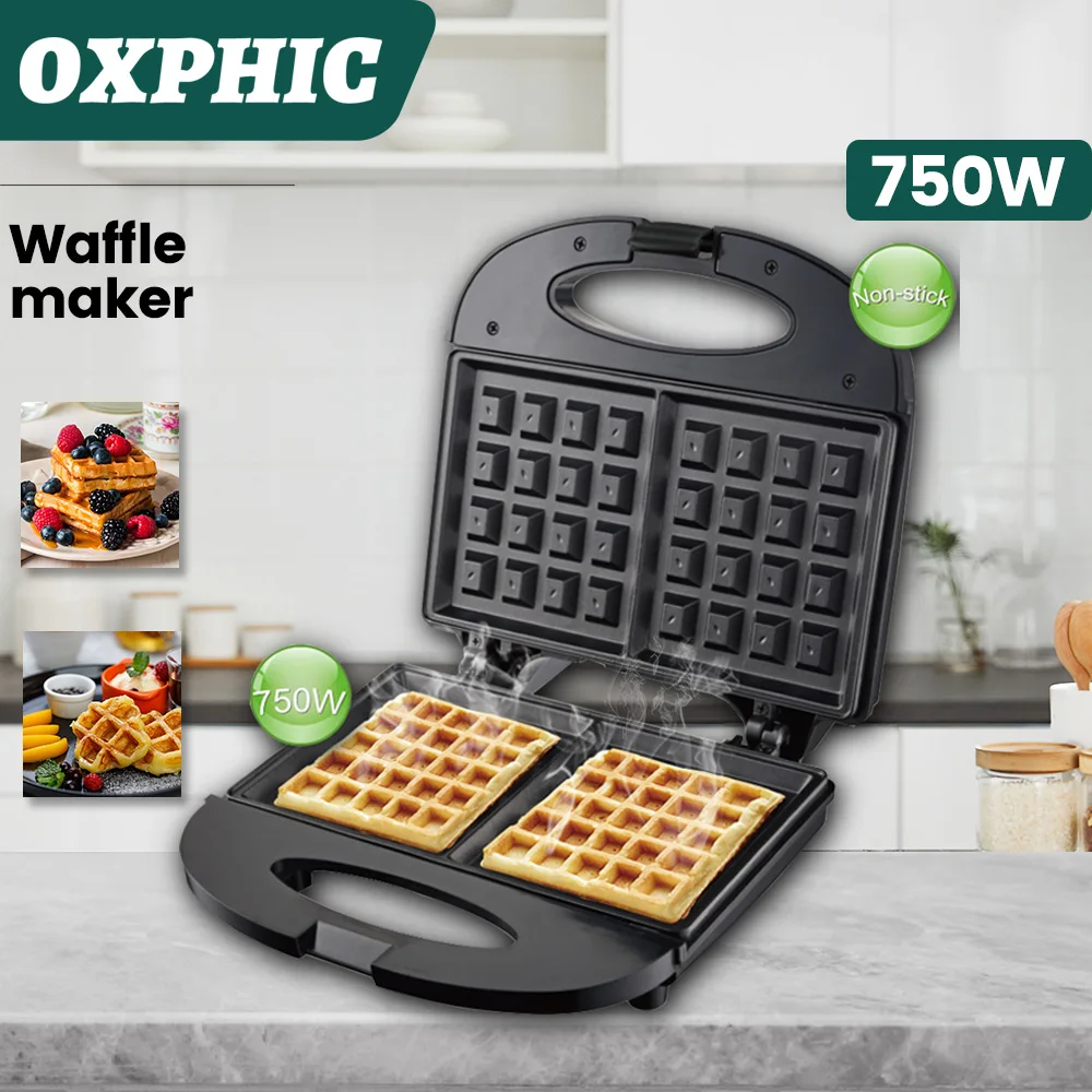 OXPHIC 750W Household Waffle Maker Mini Waffle Machine Cake Maker for Breakfast Machine электропечь Kitchen Equipment
OXPHIC 750W Household Waffle Maker Mini Waffle Machine Cake Maker for Breakfast Machine электропечь Kitchen Equipment