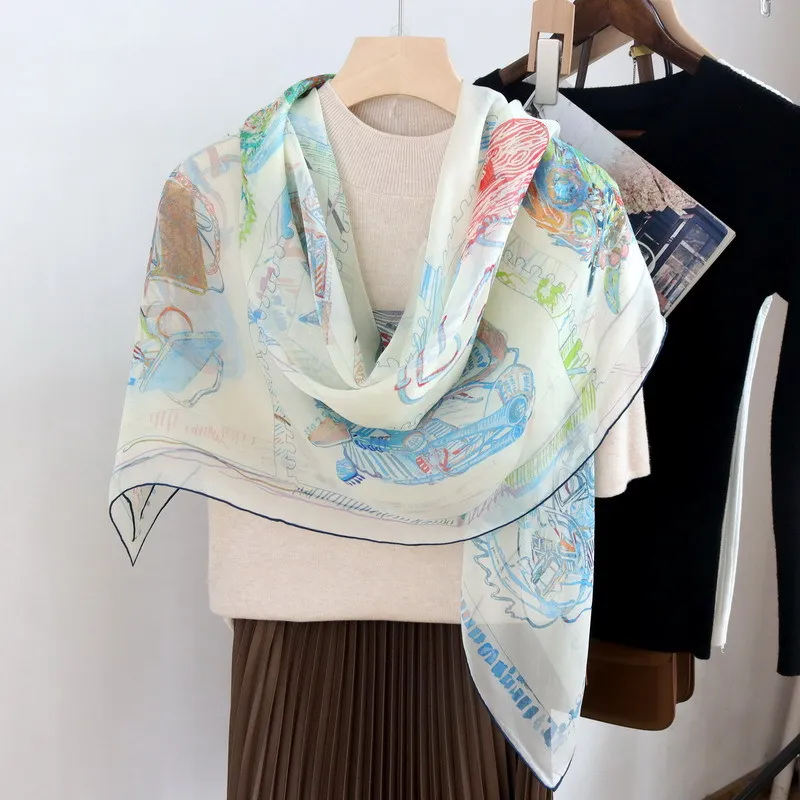 New 100% natural silk scarf Women Scarfs Foulard Female Scarves sjaals Wrap Stole Hijab Fashion Shawls Headband Pashmina Bandana
New 100% natural silk scarf Women Scarfs Foulard Female Scarves sjaals Wrap Stole Hijab Fashion Shawls Headband Pashmina Bandana