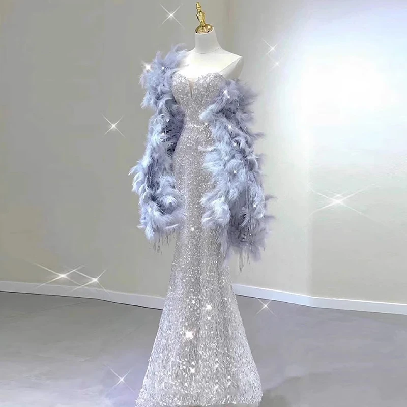 Exquisite Wedding Dresses With Cape For Women New Design Mermaid Floor Length Sexy Bridal Gown
Exquisite Wedding Dresses With Cape For Women New Design Mermaid Floor Length Sexy Bridal Gown