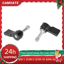 CAMVATE 2 Pieces Standard M6 Threading Ratchet Wingnut Assembly Rotating Knob For Camera Rig,Cage Rig,QR Plate, Shoulder Support 
CAMVATE 2 Pieces Standard M6 Threading Ratchet Wingnut Assembly Rotating Knob For Camera Rig,Cage Rig,QR Plate, Shoulder Support