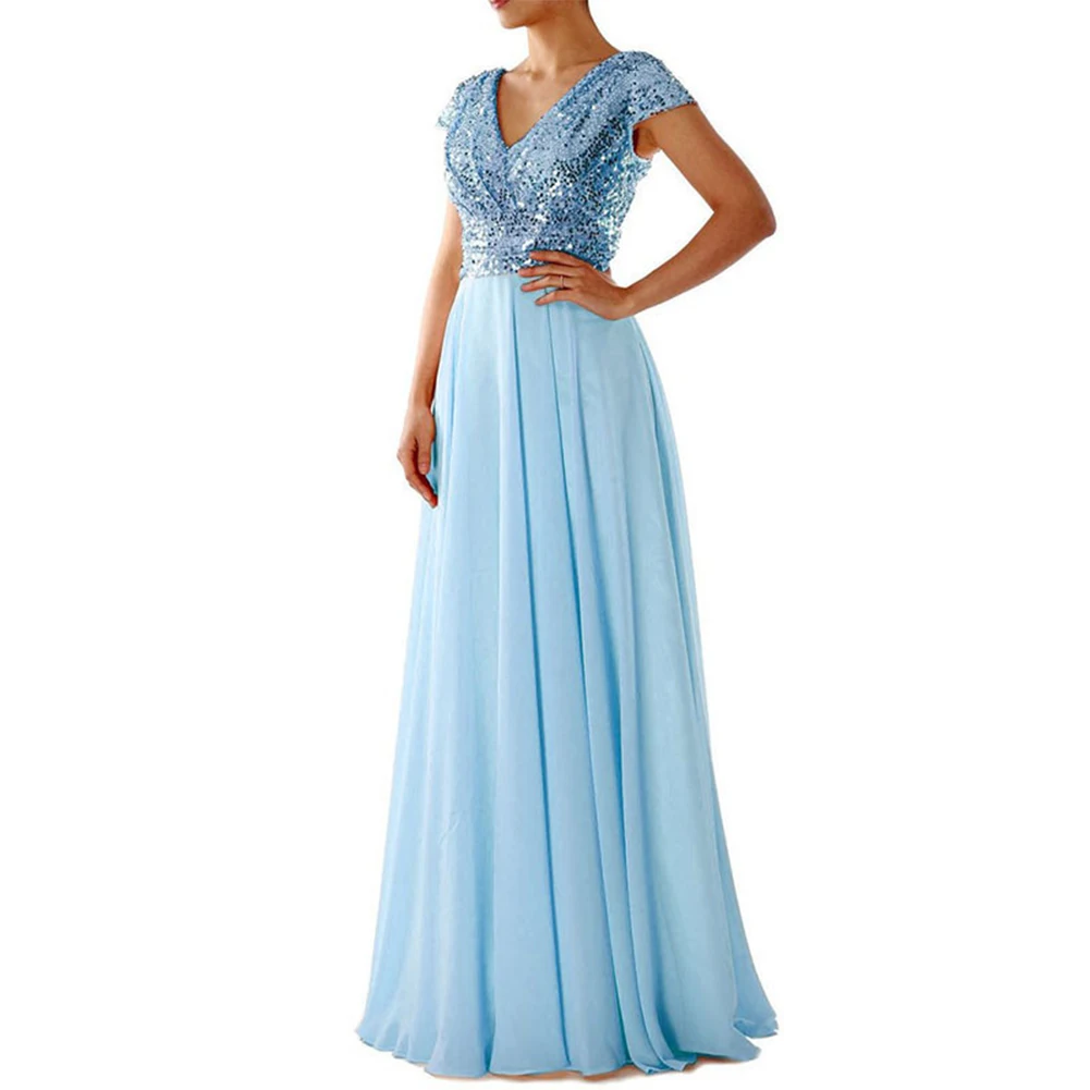 Sexy Maxi Dress Sequin Summer Fashion V Neck Dress Women Elegant Luxury Birthday Party Dress Bridesmaid Evening Dresses Vestidos
Sexy Maxi Dress Sequin Summer Fashion V Neck Dress Women Elegant Luxury Birthday Party Dress Bridesmaid Evening Dresses Vestidos