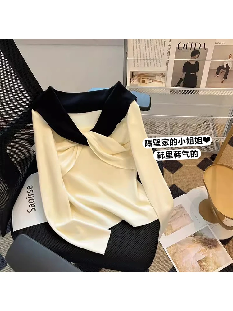 Women's Apricot Pullover Knitted Sweater 2000s Fashion Long Sleeve Sweater Harajuku Korean Jumper 90s Y2k Vintage Clothes Autumn
Women's Apricot Pullover Knitted Sweater 2000s Fashion Long Sleeve Sweater Harajuku Korean Jumper 90s Y2k Vintage Clothes Autumn