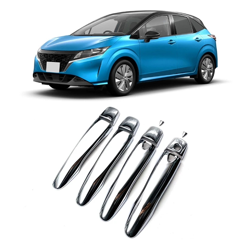 Хромированная накладка на дверную ручку автомобиля, чехол на ручку для Nissan Note E13 2021, аксессуары
Хромированная накладка на дверную ручку автомобиля, чехол на ручку для Nissan Note E13 2021, аксессуары