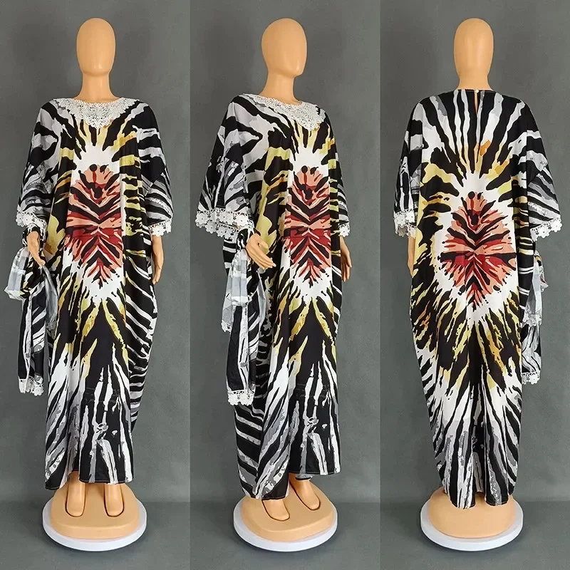 Africa Dress for Women for Evening Party Autumm Elegant Print O-neck Maxi Dress Muslim Fashion Abaya Dashiki African Clothing
Africa Dress for Women for Evening Party Autumm Elegant Print O-neck Maxi Dress Muslim Fashion Abaya Dashiki African Clothing