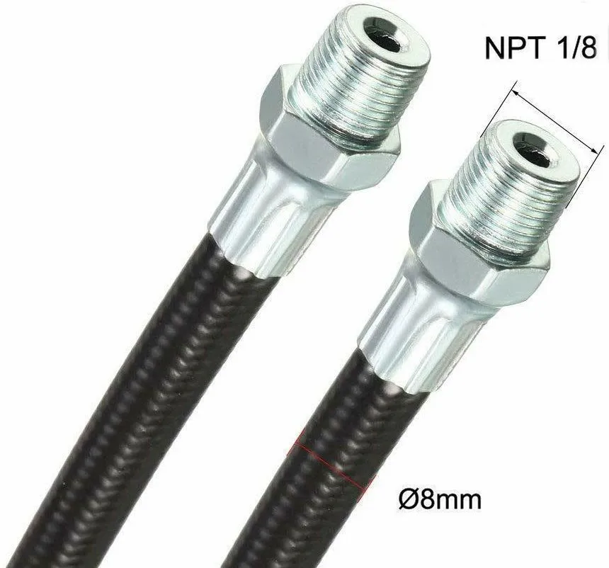 Flexible Grease Whip Hose Heavy Duty High Pressure Long Extension UK For Adding Grease To Machinery Or Moving Parts
Flexible Grease Whip Hose Heavy Duty High Pressure Long Extension UK For Adding Grease To Machinery Or Moving Parts