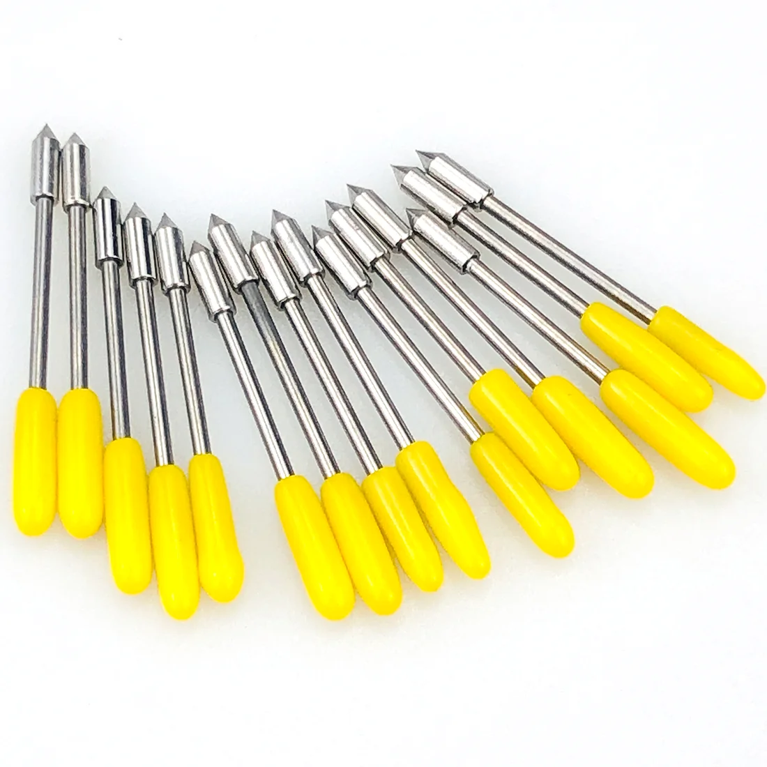 15 шт. высокочистый вольфрамовый стальной CB09 30 градусов плоттер лезвие виниловый резак для графитоков Силуэт КАМЕЯ 3 2 1 портрет 1 2
15 шт. высокочистый вольфрамовый стальной CB09 30 градусов плоттер лезвие виниловый резак для графитоков Силуэт КАМЕЯ 3 2 1 портрет 1 2