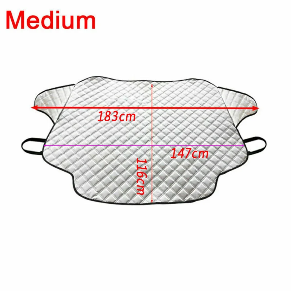 Car Truck Windshield Snow Cover Magnetic Winter Ice Frost Guard Sun Shade Protector Snow Cover SUV RV Good Layer AA BB CC
Car Truck Windshield Snow Cover Magnetic Winter Ice Frost Guard Sun Shade Protector Snow Cover SUV RV Good Layer AA BB CC