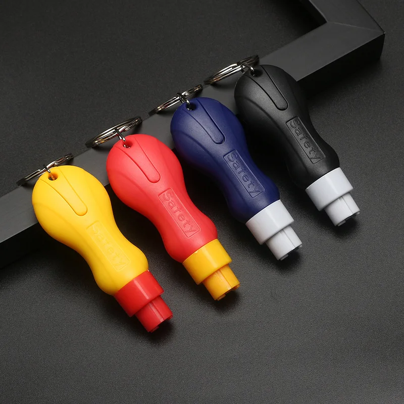 keychain car escape tool Mini Car Safety Hammer Keychain Seat Belt Cutter Life-Saving Escape Car Emergency Escape Accessories
keychain car escape tool Mini Car Safety Hammer Keychain Seat Belt Cutter Life-Saving Escape Car Emergency Escape Accessories