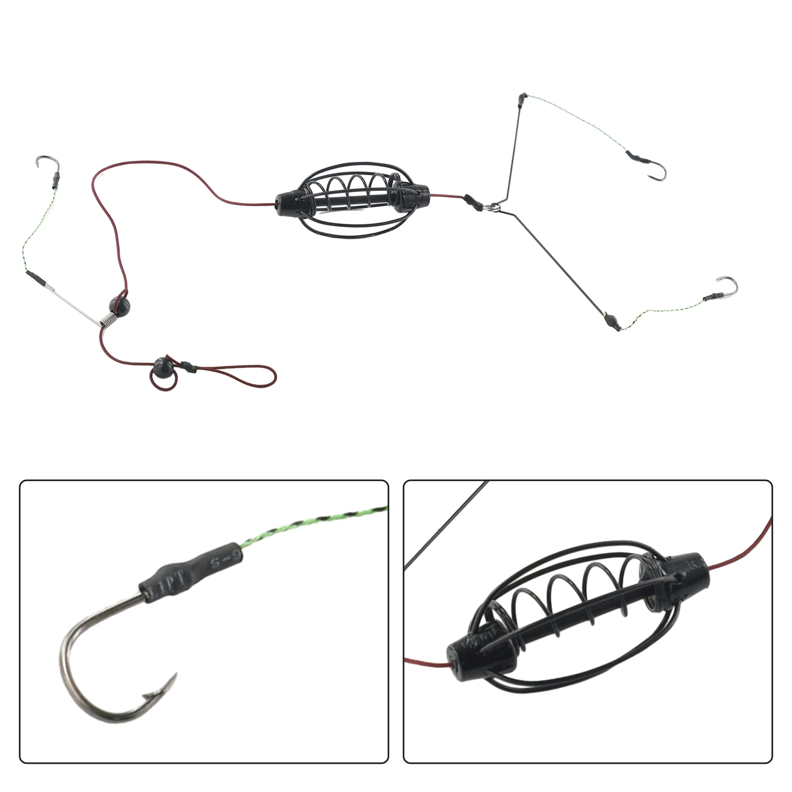 1pc Carp Fishing Feeder 35cm Fishing Baits Cages Hook Rig Set Spring-loaded Hook Fish Tackle Fishing Accessories Tackles
1pc Carp Fishing Feeder 35cm Fishing Baits Cages Hook Rig Set Spring-loaded Hook Fish Tackle Fishing Accessories Tackles