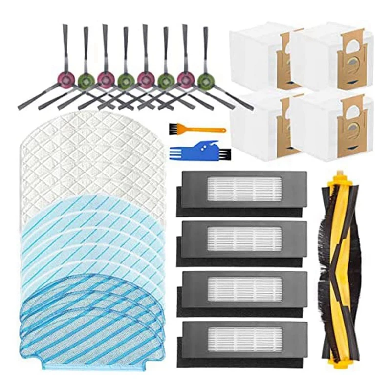 Vacuum Cleaner Replacement Accessories Kit For Ecovacs DEEBOT OZMO T8 AIVI T8 MAX T8 N8 Pro N8 Pro Plus Brush Filters 
Vacuum Cleaner Replacement Accessories Kit For Ecovacs DEEBOT OZMO T8 AIVI T8 MAX T8 N8 Pro N8 Pro Plus Brush Filters