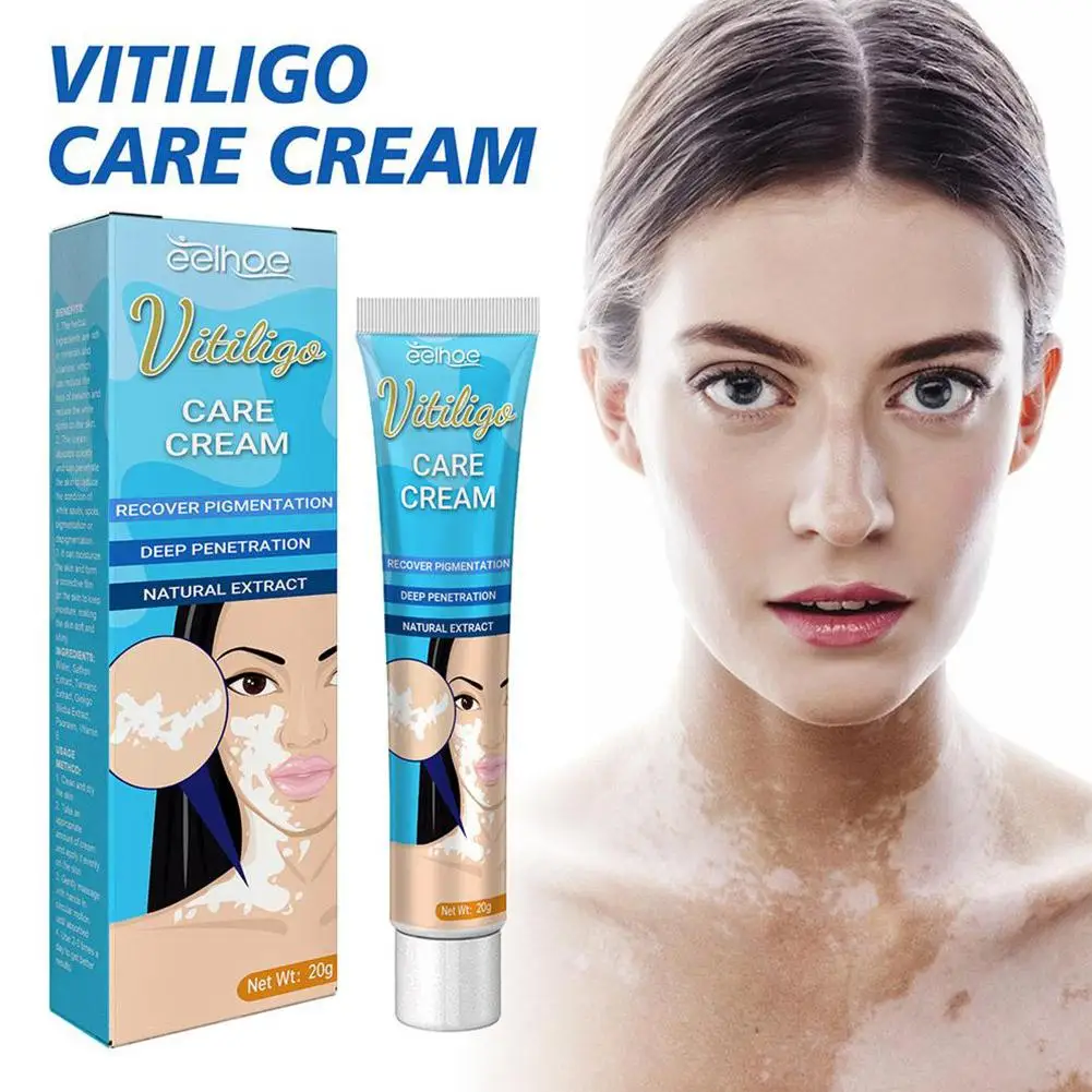 20g Herbal Extract Vitiligo Ointment ,White Spot Removal Cream for Ringworm, Leukoplakia, and Skin Disease Treatment Health Care
20g Herbal Extract Vitiligo Ointment ,White Spot Removal Cream for Ringworm, Leukoplakia, and Skin Disease Treatment Health Care