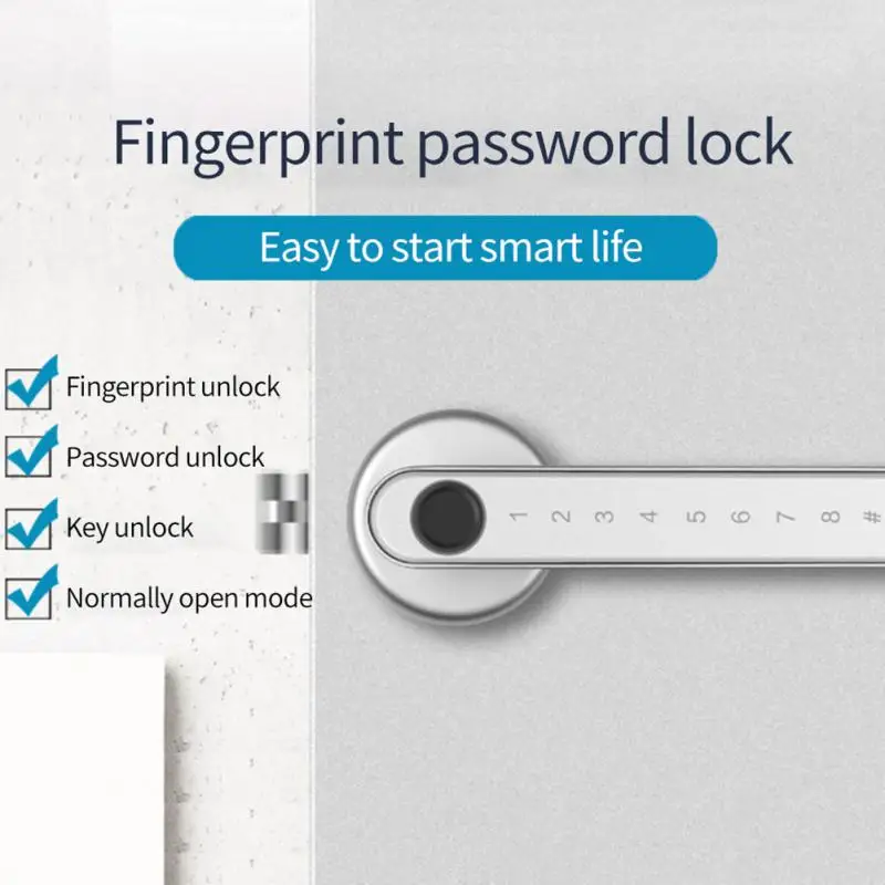 TTlock Smart Fingerprint Password Door Lock Bluetooth Handle Lock Support APP Remote Control Work With TTlock Gateway G2
TTlock Smart Fingerprint Password Door Lock Bluetooth Handle Lock Support APP Remote Control Work With TTlock Gateway G2