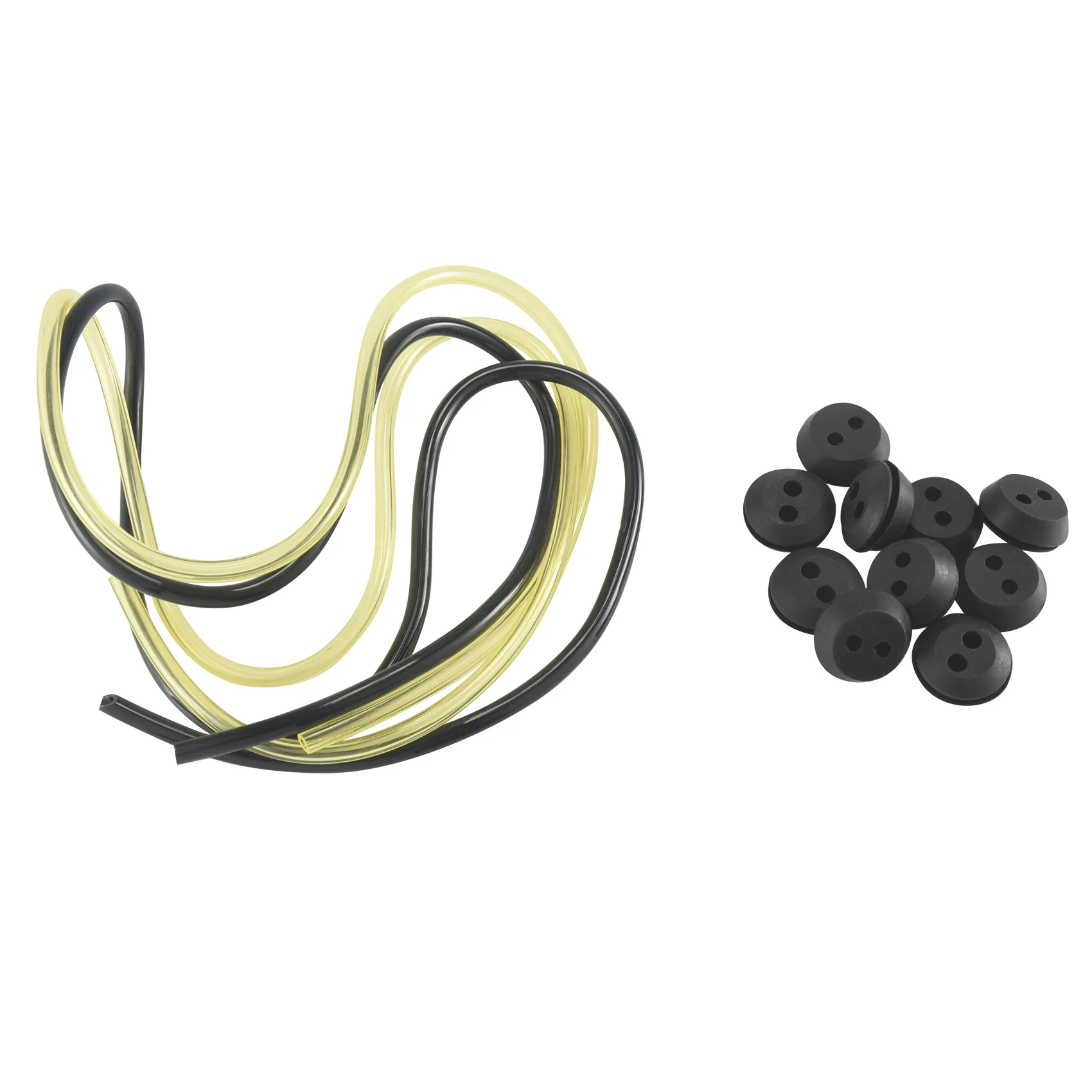 10 Pcs 2 Holes Fuel Tank Grommet Rubber with Fuel Line Pipe for Brush Cutter Grass Trimmer
10 Pcs 2 Holes Fuel Tank Grommet Rubber with Fuel Line Pipe for Brush Cutter Grass Trimmer