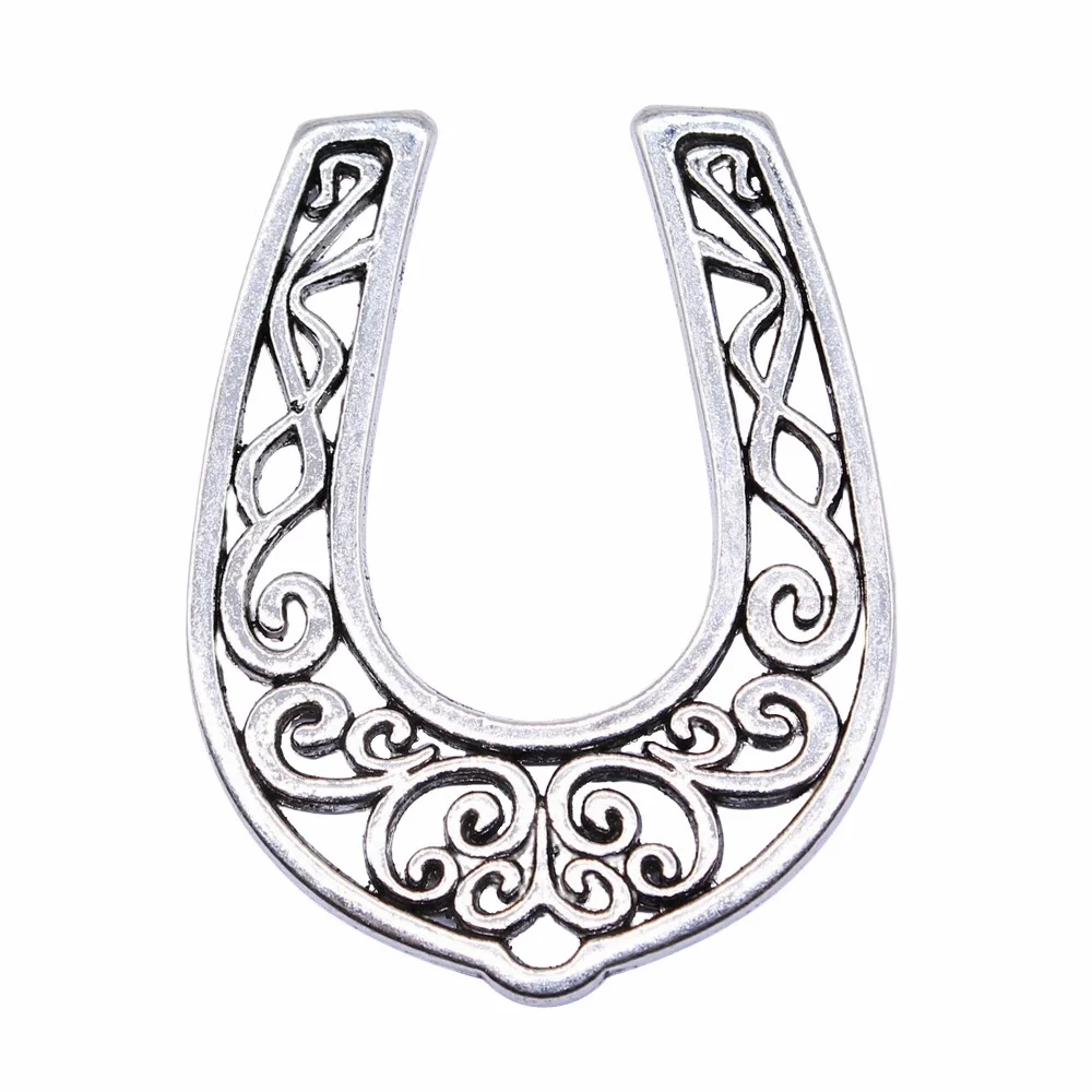 1pcs/lot 50x39mm Oversized Hollow Horseshoe Charms For Jewelry Making Antique Silver Color 1.97x1.54inch
1pcs/lot 50x39mm Oversized Hollow Horseshoe Charms For Jewelry Making Antique Silver Color 1.97x1.54inch