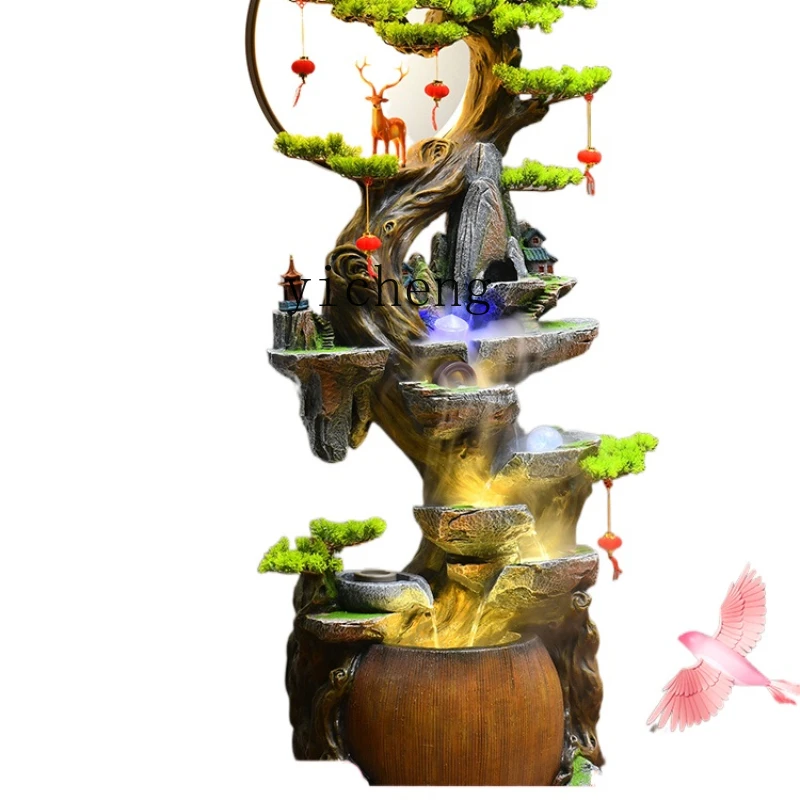 XL Decorative Partition Water Fountain Floor Ornaments Rockery Landscape Circulating Water Fish Tank
XL Decorative Partition Water Fountain Floor Ornaments Rockery Landscape Circulating Water Fish Tank