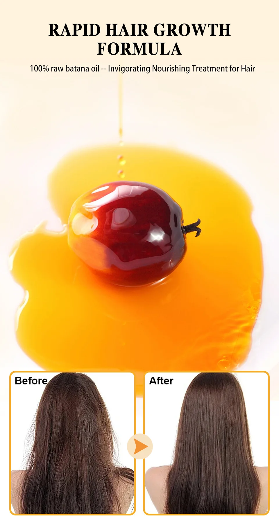 Fast Hair Growth Set Batana Oil Traction Alopecia HairS Mask Anti Break Loss Hair Growth Oil Baldness Treatment Hair Health Care 15 S51e9f0df37e34d6ca0d1bca02403a18em