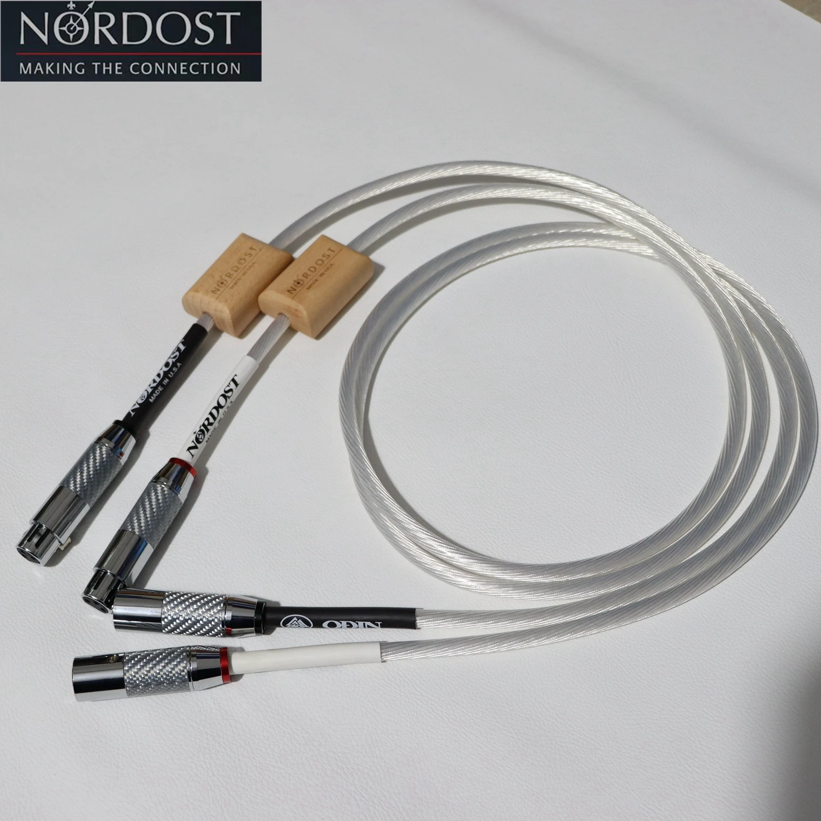 

From US Nordost Odin 2generation Original flagship XLR male/female line HiFi balance wire audiophile audio amplifier cable 1pair