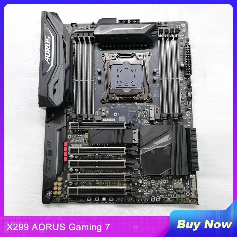 X299 AORUS Gaming 7 For Gigabyte Motherboard DDR4 LGA2066 ATX 256GB Support X-Series Processors
X299 AORUS Gaming 7 For Gigabyte Motherboard DDR4 LGA2066 ATX 256GB Support X-Series Processors