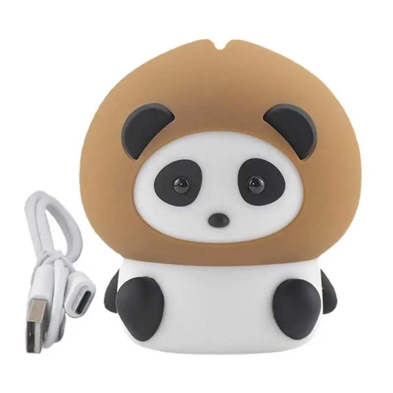 

Cute Panda Light Silicone Baby Night Lights For Nursery Nightlights For Children With Touch Sensor And Timer Dimmable 7 Color