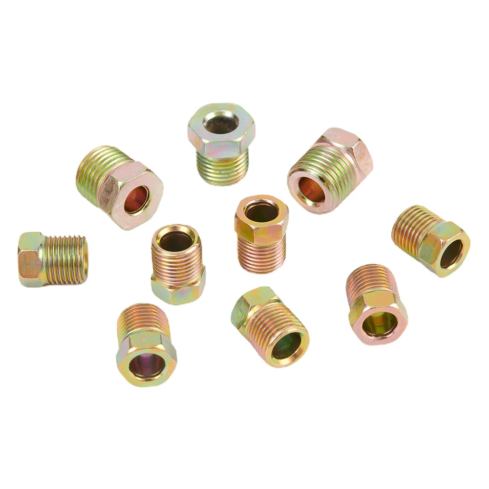 Newest Household Nuts For Inverted Flares Iron Nut Replacement 1/4 Tool 3/16 Tubing Accessories Zinc Attachment Universal
Newest Household Nuts For Inverted Flares Iron Nut Replacement 1/4 Tool 3/16 Tubing Accessories Zinc Attachment Universal