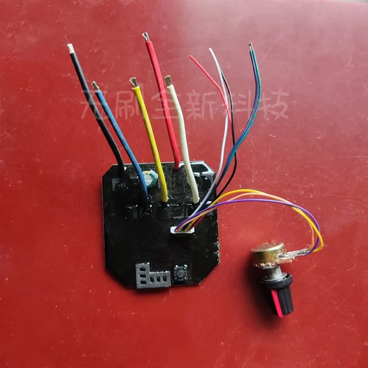 DIY Modification of Potentiometer Electrodeless Speed Regulation Brushless Motor Control Board Driver for 18V21V
DIY Modification of Potentiometer Electrodeless Speed Regulation Brushless Motor Control Board Driver for 18V21V