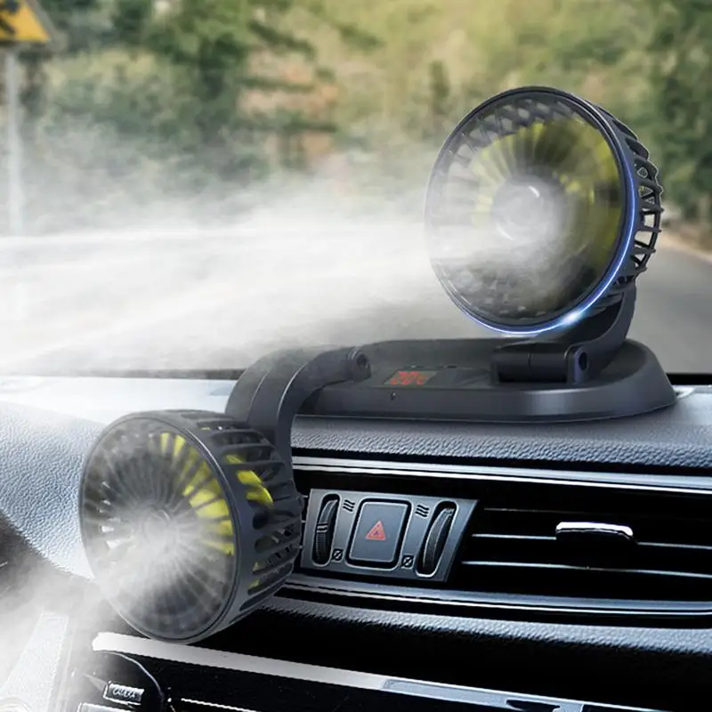 Car Fan With 3 Wind Speeds Adjustable 3 Wind Speeds Dual Head Car Small Fan Portable Cooling Fan With 360 Degree Rotatable And
Car Fan With 3 Wind Speeds Adjustable 3 Wind Speeds Dual Head Car Small Fan Portable Cooling Fan With 360 Degree Rotatable And