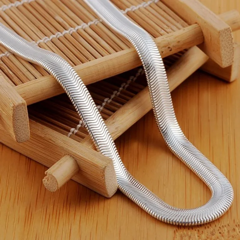 PABEYN 16-24 дюймов 925 Стерлинговое Серебро Изысканная 6 мм Змея Кость ожерелье для женщин мужчин Мода Свадьба Помолвка Ювелирные изделия подарок
PABEYN 16-24 дюймов 925 Стерлинговое Серебро Изысканная 6 мм Змея Кость ожерелье для женщин мужчин Мода Свадьба Помолвка Ювелирные изделия подарок