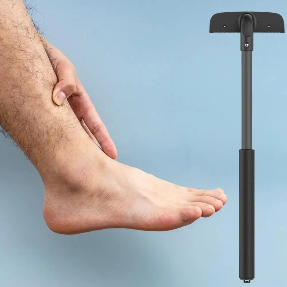 Back Hair Shaver Black Color Non-Slip Stainless-Steel Unisex Manual Back Body Hair Shaver Body Hair Trimmer Multipurpose
Back Hair Shaver Black Color Non-Slip Stainless-Steel Unisex Manual Back Body Hair Shaver Body Hair Trimmer Multipurpose