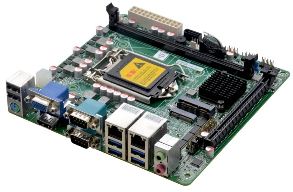 

Industrial embedded Z77 B75 Mini ITX motherboard support LGA1155 Intel Core i3/i5/i7 Pentium 22nm/32nm CPU with 10*USB/6*COM