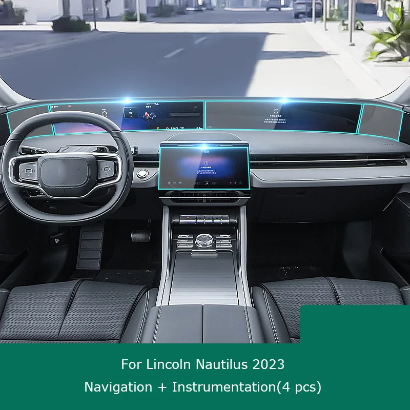 Прозрачная пленка из ТПУ для Lincoln Nautilus 2023, Автомобильные Защитные внутренние наклейки, центральная консоль, экран навигатора, панель двери
Прозрачная пленка из ТПУ для Lincoln Nautilus 2023, Автомобильные Защитные внутренние наклейки, центральная консоль, экран навигатора, панель двери