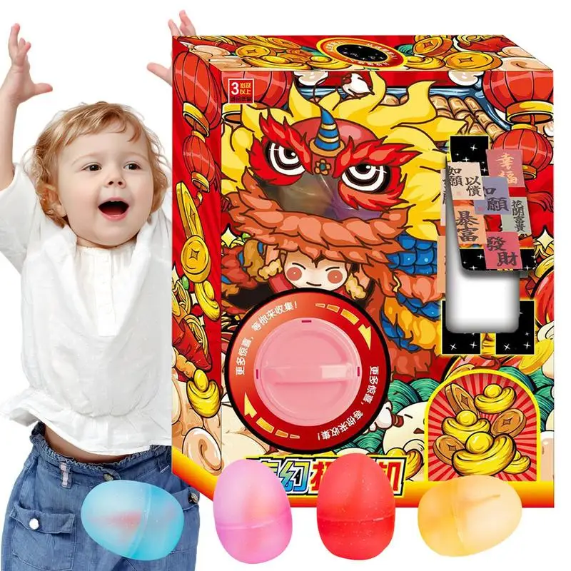 Twisting Egg Machine Sensory Interactive Miniature Unboxing Toy Hand-Eye Coordination Toys For Children Aged 4-6 Birthday Gift
Twisting Egg Machine Sensory Interactive Miniature Unboxing Toy Hand-Eye Coordination Toys For Children Aged 4-6 Birthday Gift