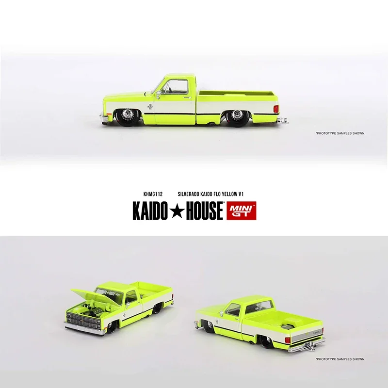 Флуоресцентная литая капота minвида KHMG112, 1:64 Silverado, литые модели автомобилей Kaido House cars
Флуоресцентная литая капота minвида KHMG112, 1:64 Silverado, литые модели автомобилей Kaido House cars