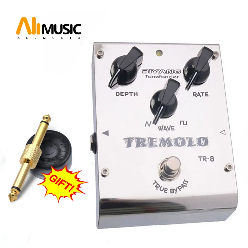 Аналоговая гитара Tremolo Biyang ToneFancier, регулируемая форма для двух волн, с разъемом для педали
Аналоговая гитара Tremolo Biyang ToneFancier, регулируемая форма для двух волн, с разъемом для педали