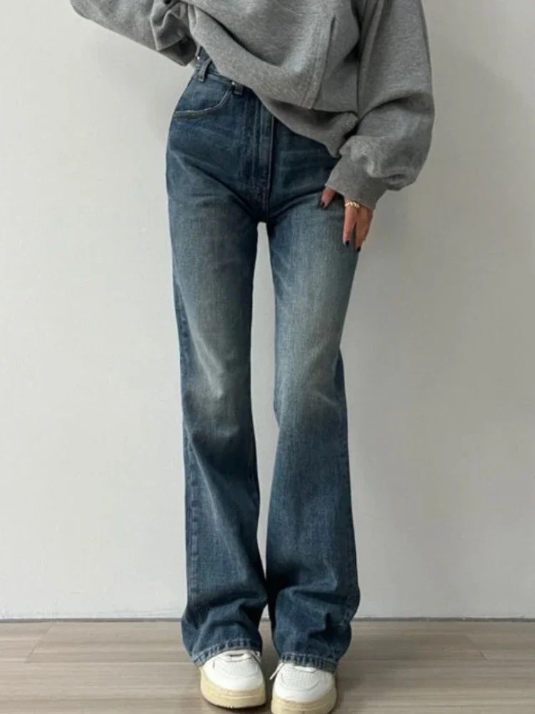 S-4XL Jeans Women Leisure Denim All-match Loose New Straight Full-length Spring New Streetwear Simple Student Vintage Distressed
S-4XL Jeans Women Leisure Denim All-match Loose New Straight Full-length Spring New Streetwear Simple Student Vintage Distressed