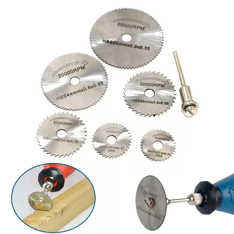 Grinding For Cutting Saw Disc Cutting Dremel Discs Power Blade Electric Cutter Tool Mini 7PCS Rotary Metal Circular Tool Wood
Grinding For Cutting Saw Disc Cutting Dremel Discs Power Blade Electric Cutter Tool Mini 7PCS Rotary Metal Circular Tool Wood